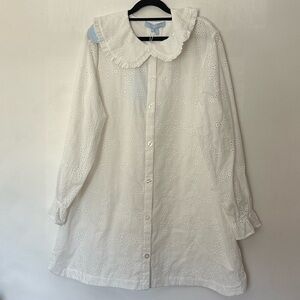 Hill House White Mini Dress